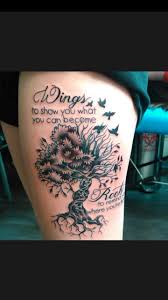 Tree With Birds Flying Away Tattoo Meaning Fresh Ink Dna Tree 2birds In A Tree For My Parents 4 Flying Away For My Brothers My Family Has Been Thr Family Tree Tattoo Tattoos For Daughters Life Tattoos
