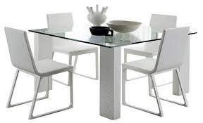 Luna 54 round dining table, gold by best master furniture (3) $1,220. 15 Shimmering Square Glass Dining Room Tables Home Design Lover