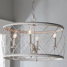 Trellis Cage Drum Chandelier Small Drum Chandelier Semi Flush Ceiling Lights Ceiling Lights