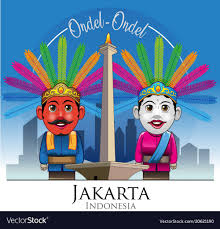 Kumpulan gambar karikatur ondel ondel puzzze. 26 Ide Ondel Seni Bulu Burung Merak Gambar