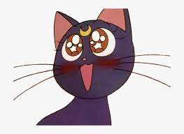 #sailor moon #sailor moon fanart #sailor moon luna #luna #luna sailor moon #i have had a might need!!! Sailormoonluna Sailormoon Luna Aestethic Kawaii Sailor Moon Cat Vapor Hd Png Download Transparent Png Image Pngitem