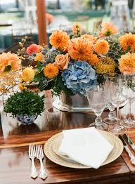 Create your own rustic fall tablescape using dollar store pumpkins! 32 Easy Fall Centerpieces Fall Table Decorations