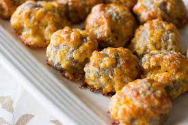 Keto Sausage Balls Recipe Yummly Recipe Sausage Balls Recipe Gluten Free Sausage Balls Gluten Free Sausage
