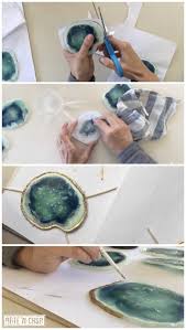 Diy Untersetzer Epoxidharz Geodis Untersetzer Artencasa Artencasa Diy Epoxidharz Geodis Untersetzer Diy Resin Art Diy Resin Crafts Resin Diy