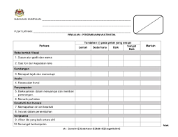 Maklumat asas 1.1 nama kursus/seminar/bengkel/lawatan: Slot 13 Rumusan Borang Penilaian Hasil Pembentangan Kumpulan