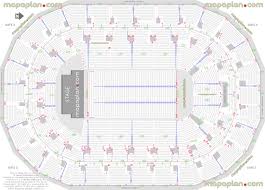 Mts Centre Detailed Seat Row Numbers End Stage Concert
