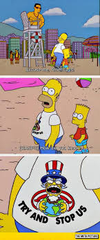 The Simpsons In Brazil Murica Funny Funny Pictures Murica Meme