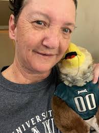 Stolen from Eric's ig but want to make sure she can see her picture!!! 💪🏻  eagles fans are incredible!