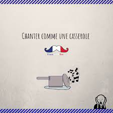 Nous avons simplement besoin de vos coordonnées pour émettre le reçu. Frances Online On Twitter L Expression Francaise Chanter Comme Une Casserole Signifie Chanter Tres Mal Je Ne Pourrais Pas Participer A L Eurovision Je Chante Comme Une Casserole