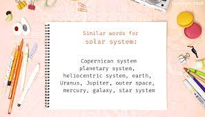 Solar System Synonyms That Belongs To Phrases