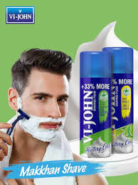 Buy VI-JOHN Shaving Foam for Sensitive Skin with Vitmin E and  Anti-Bacterial & Zesty Breeze Lemon Lime Shaving Foam for Men 400g Each  -Pack of 2 Online at Best Prices in India -