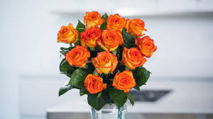 Orange flowers make for great floral designs and flower arrangements because it is a color that is usually overlooked in favor of other hues such as white or pink flowers its clusters of orange and yellow flowers typically bloom all the way up to late spring. Yellow Orange Roses Spring In The Air