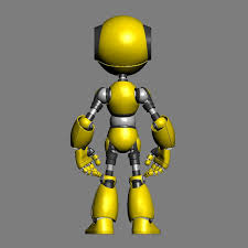 Robot Bot 3d Max Robot Robot Design 3d Model