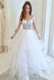 With the lowest prices online, cheap shipping rates and local collection options, you can make an even bigger saving. Romantic A Line Round Neck Long Sleeve White Tulle Wedding Dresses Lace Wedding Gown Long Sleeve Wedding Dress Lace Wedding Dress Long Sleeve Wedding Dress Tulle Lace