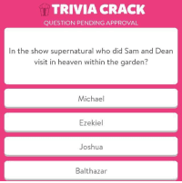 If you know, you know. New Trivia Crack Questions Memes Trivia Crack Memes Sam And Dean Memes