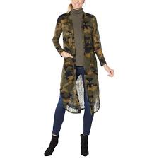 G By Giuliana Printed Slub Knit Duster Cardigan 9153100 Hsn