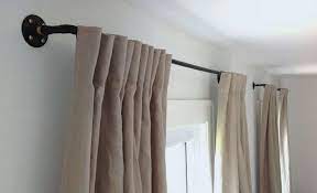 Curtain rod ,drapery rods information price and quality. Diy How To Make A Copper Pipe Curtain Rod For 35 Remodelista