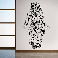 Check spelling or type a new query. Vinyl Decal Wall Sticker Dragon Ball Z Broly Anime Japanese Cartoon Art Wish
