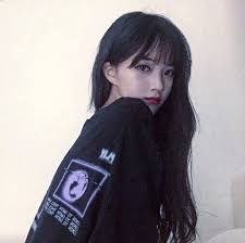 Girl And Ulzzang Image Long Hair Girl Asian Bangs Ulzzang Girl