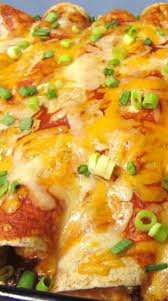 Cream Cheese Chicken Enchiladas Recipe Cream Cheese Chicken Enchiladas Mexican Food Recipes Food