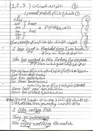 ملخص الكورس الأول من الإنكليزي للصف الثاني متوسط منتديات درر العراق