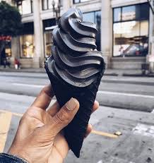 Charcoal Ice Cream Is A Thing Now And Your Dark Soul Will Thank You For It Black Ice Cream Charcoal Ice Cream Ice Cream Shop