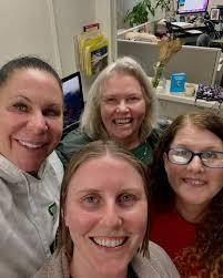 It's is a bittersweet day! After almost 27 years, we are saying happy  retirement to Diane Satterthwaite and welcome to Alyssa Mueller. We will  greatly miss Diane's eagle eyes, bargain shopping abilities,