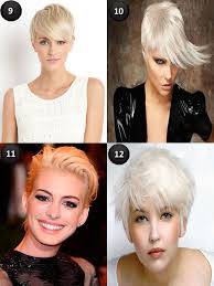 Sarah harding angled bob haircut. Sarah Harding Short Blonde Pixie Cut With Long Bangs