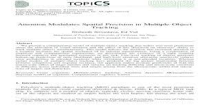 In computation and cognition, pylyshyn argues that computation must not be viewed as just a convenient metaphor for mental activity, but as a literal empirical hypothesis. Attention Modulates Spatial Precision In Multiplea Ú¯object Srivastava Ed Vul Department Of Psychology Pdf Document