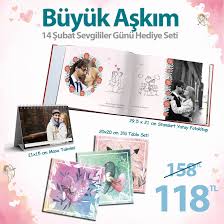 14 Subat Sevgililer Gunu Hediyeniz Bizden 29 5x21 Cm Fotokitap 21x15cm Masa Takvimi Ve 3lu Tablodan Olu Sevgililer Gunu Fikirleri Sevgililer Sevgililer Gunu