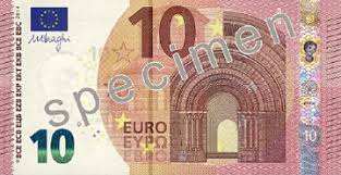 Euroscheine als scheck,.den man natürlich nicht wirklich einlösen kann. Deutsches Lackinstitut Neue Euro Scheine Druckfarben Machen Euro Sicher