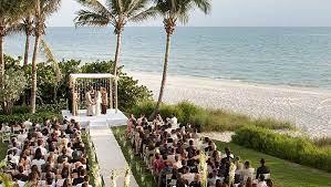 Beach Weddings In Naples Laplaya Beach Golf Resort Golf Course Wedding Beach Wedding Packages Florida Beach Wedding