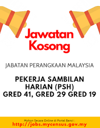 Check spelling or type a new query. Jawatan Kosong Pekerja Sambilan Harian Di Jabatan Perangkaan Malaysia 2019