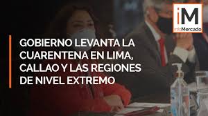 Como acción preventiva, el burgomaestre paceño explicó que no habrá cuarentena o encapsulamiento, pero sí. Coronavirus Peru Gobierno Levanta La Cuarentena En Lima Callao Y Regiones De Nivel Extremo Youtube