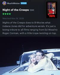 HorrorBuzz (@horrorbuzz) continues its 2026 Horror Movie Night series on  April 25th with a 40th anniversary blast of pure '80s genre joy: Fred  Dekker's NIGHT OF THE CREEPS ⚰️⁠ ⁠ Doors open