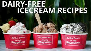 These recipes for rocky road ice cream, cinnamon ice cream, blueberries and cream ice cream, and cafe con leche ice cream all need to be on your list to try. Dairy Free Ice Cream Recipe No Ice Cream Machine Required Youtube