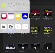 Import a song from the music app into garageband for iphone you can import songs from the music app on your iphone into tracks view. How To Share Music From Garageband Ipad Ipad Music E Learning Courses Resources