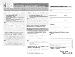 Receive complete coverage with unitedhealthcare's group health insurance plans. Quebec Canada Participant Authorization For The Transmission Of Personal Information In The Quebec Breast Cancer Screening Program Download Printable Pdf Templateroller