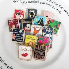 50 Enamel Pins To Inspire Your Next Project Wovenlabelhk Enamel Pins Book Pins Pin And Patches