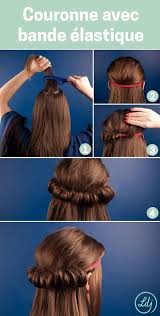 Envie de changer coiffure ? Tutoriel Coiffure Facile La Couronne Avec Bande Elastique