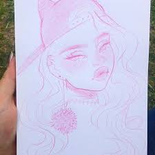 Sketching My 11 Year Old Sister Who Is Somehow Endlessly More Stylish Than I Am Art Myart Artist Drawing Draw Sketch Sket Instagram Posts Art Instagram