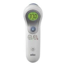 The braun thermoscan® thermometer is a clinical grade ear thermometer indicated . Braun Thermometers No Touch Touch Forehead Thermometer Ntf3000