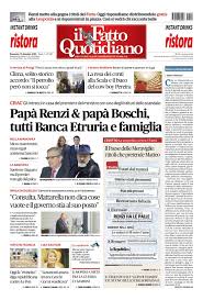 Papa Renzi Papa Boschi Tutti Banca Etruria E Famiglia Il Fatto Quotidiano