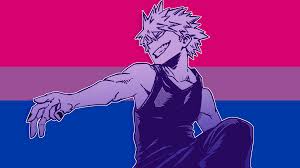 The series takes place in a fictional world where. Requests Are Closed Bakugo Desktop Wallpapers With The Bi Flag For