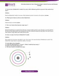 Atomic structure use your notes from the atomic structure program to answer the following questions. Selina Solutions Class 9 Concise Chemistry Chapter 4 Atomic Structure And Chemical Bonding Download Free Pdf