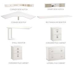 Bedford Corner Desk With Drawers Modular Desk Modular Cabinets Home Office Furniture