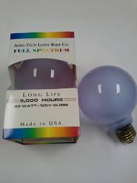 40w Frost Neodymuim Full Spectrum Light Bulb Aero Tech Ligh Bulb Co