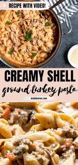 Easy Ground Turkey Pasta Shell Pasta Recipe Kroll S Korner Recipe Ground Turkey Pasta Ground Turkey Recipes Ground Turkey Pasta Recipes
