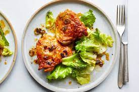 Skillet Hot Honey Chicken With Hearty Greens Recipe Recipe Greens Recipe Honey Chicken Recipes