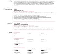 Tailor Resume Sample | Kickresume